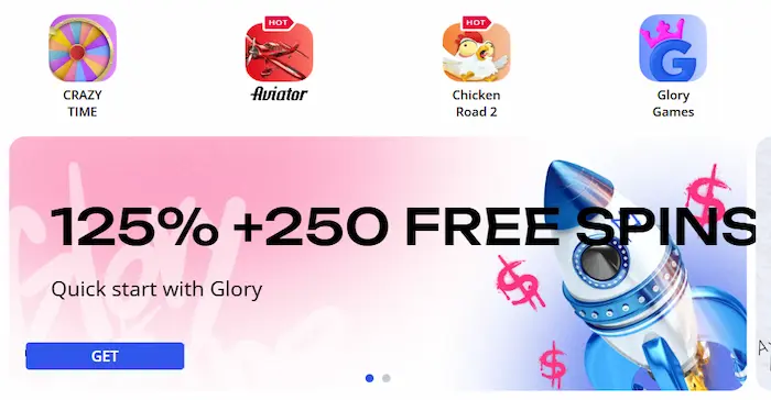 Glory Casino bonus